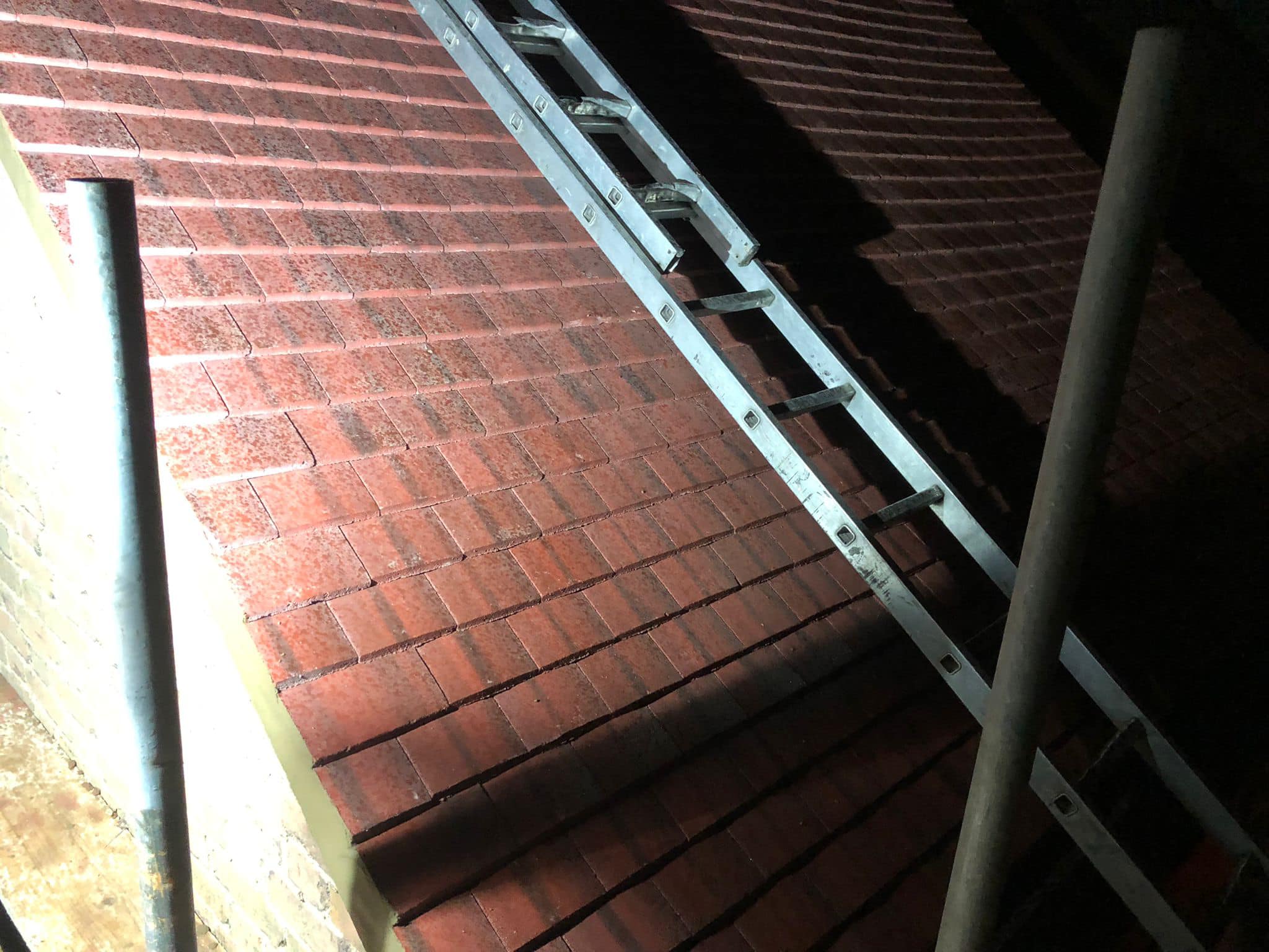 Professional roofers working on a property in London - KS Roof Master
