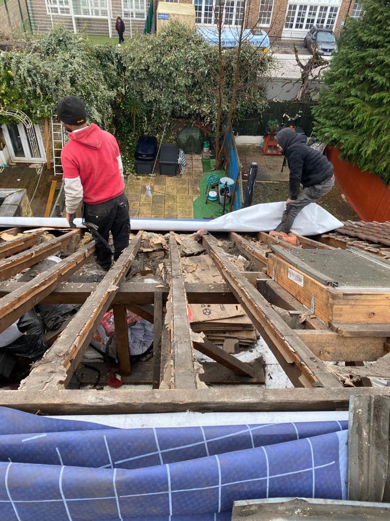 Gutter installation in Chelsea