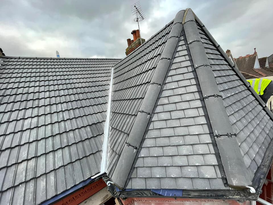 Slate roof restoration in Greenwich