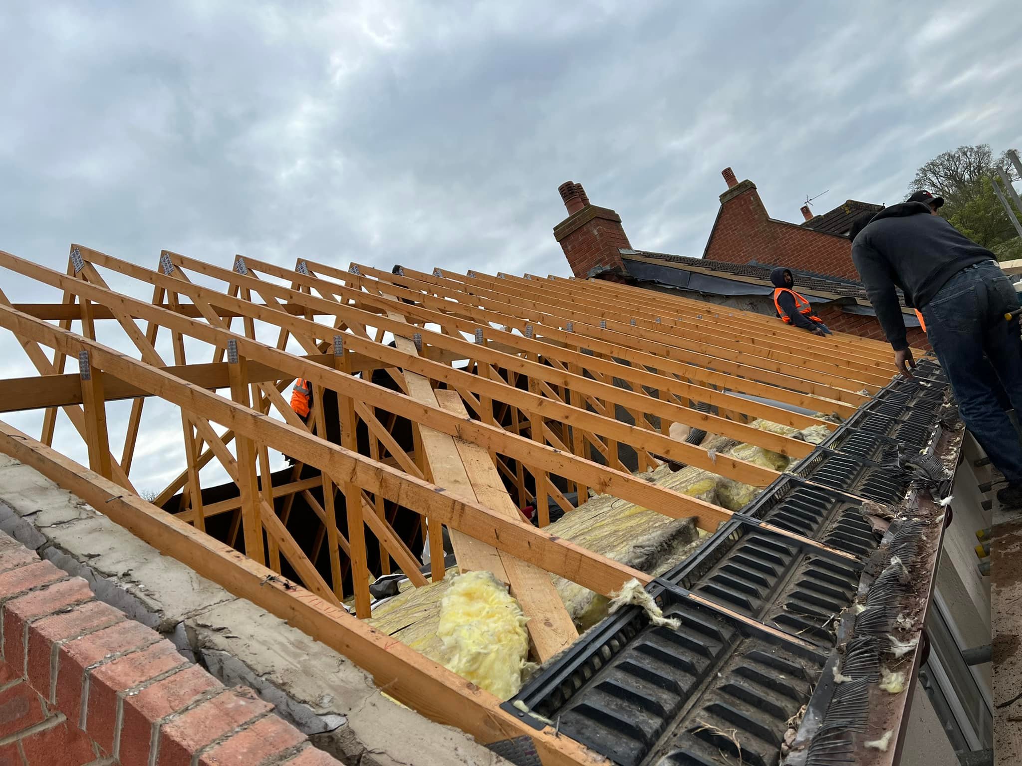 Storm damage repair in Battersea