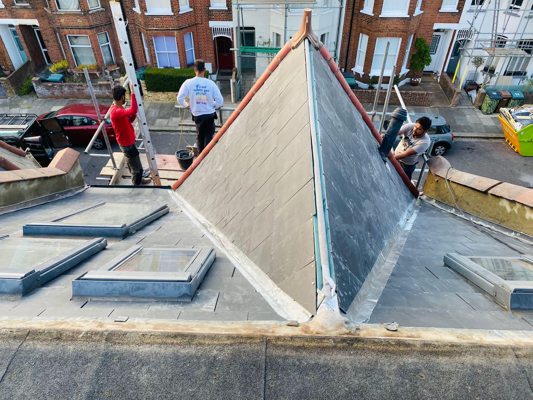 Roof survey in Kensington