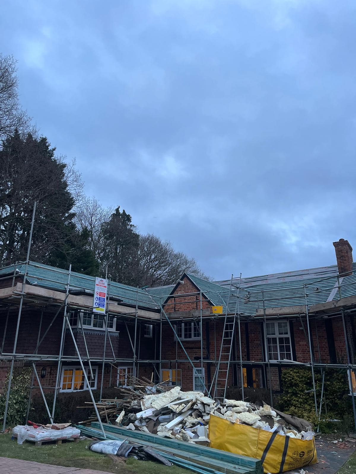 EPDM rubber roof in Stratford