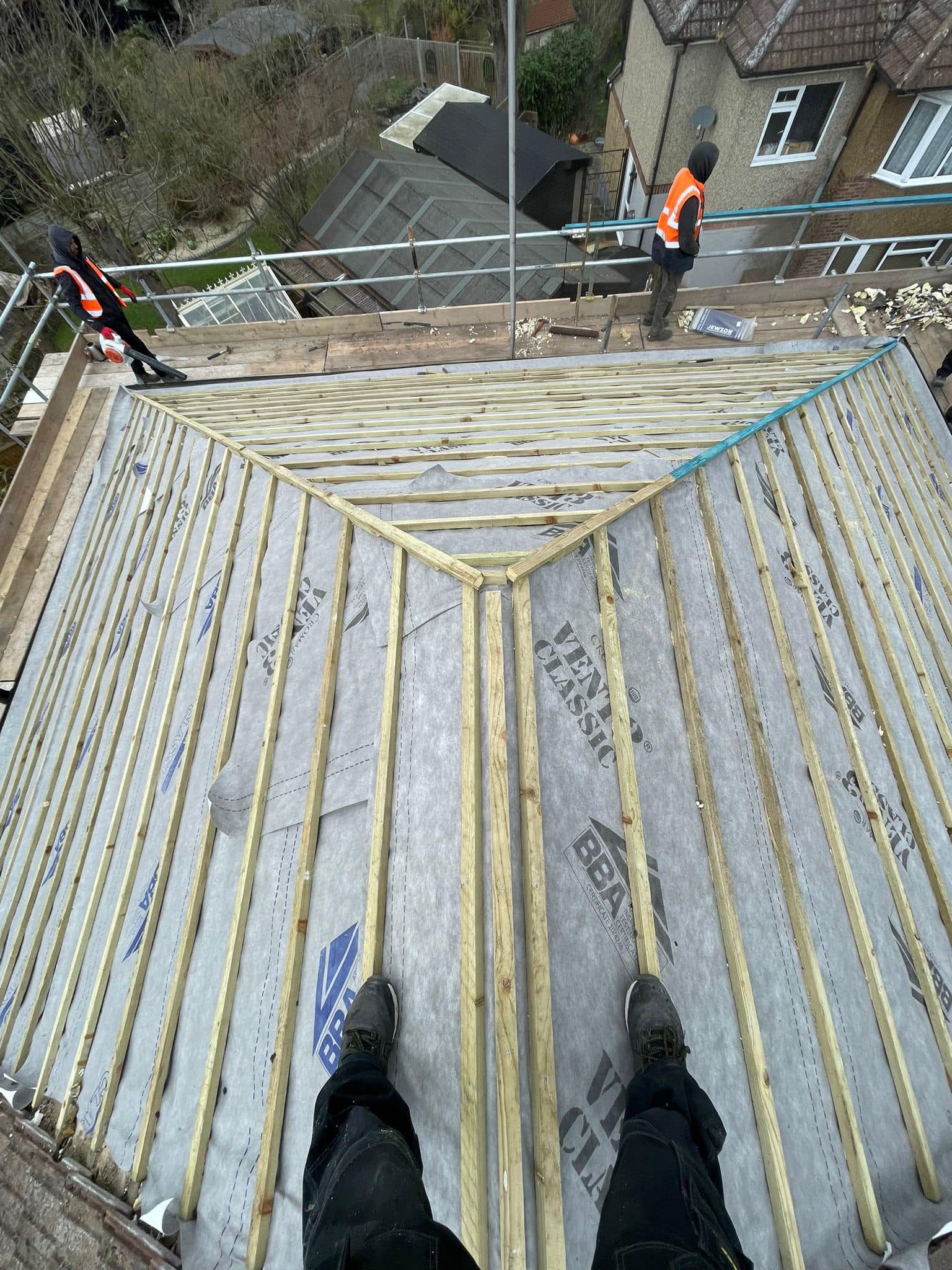 Roof repair completed in Bermondsey, South London
