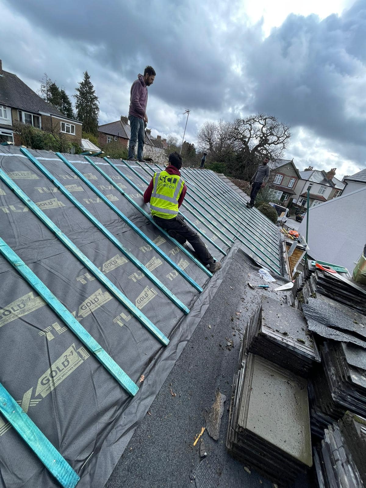 Roof survey in Kensington