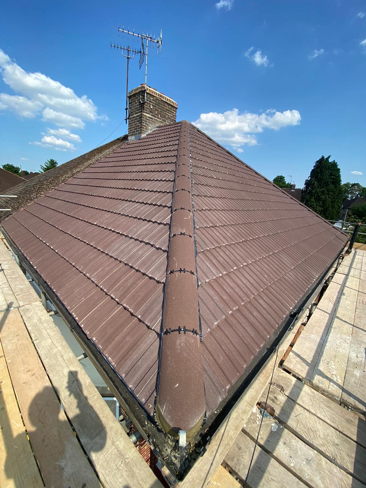 Roof survey in Kensington