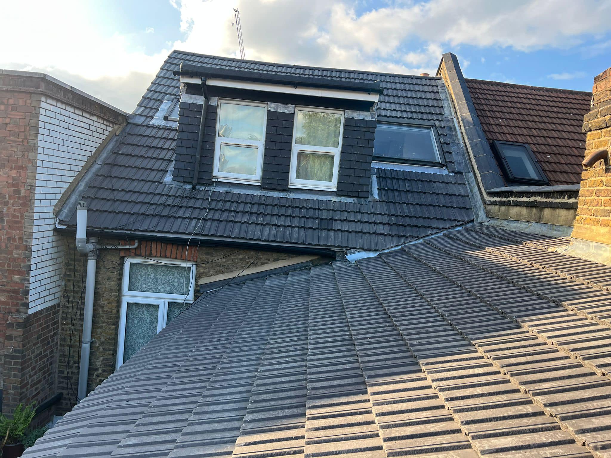 Storm damage repair in Battersea