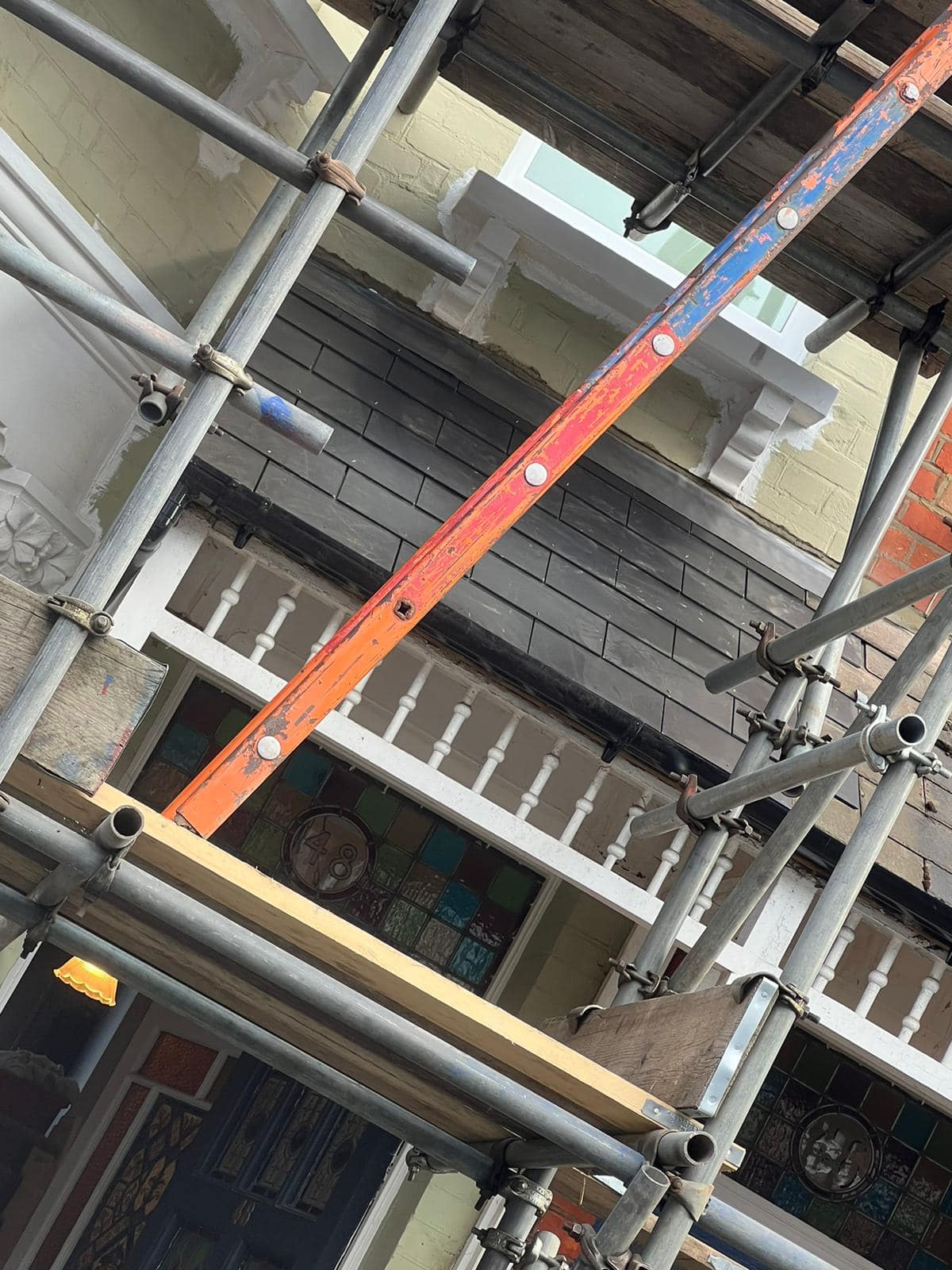 Slate roof restoration in Greenwich