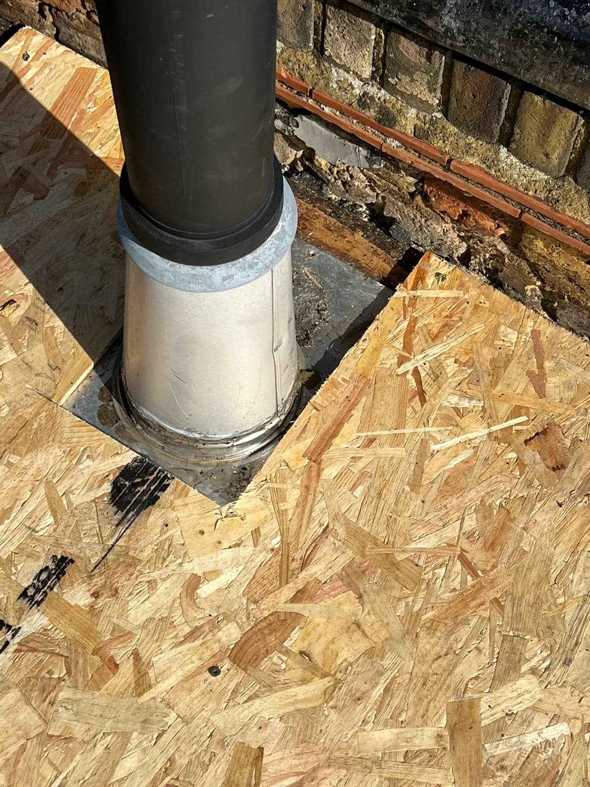Storm damage repair in Battersea