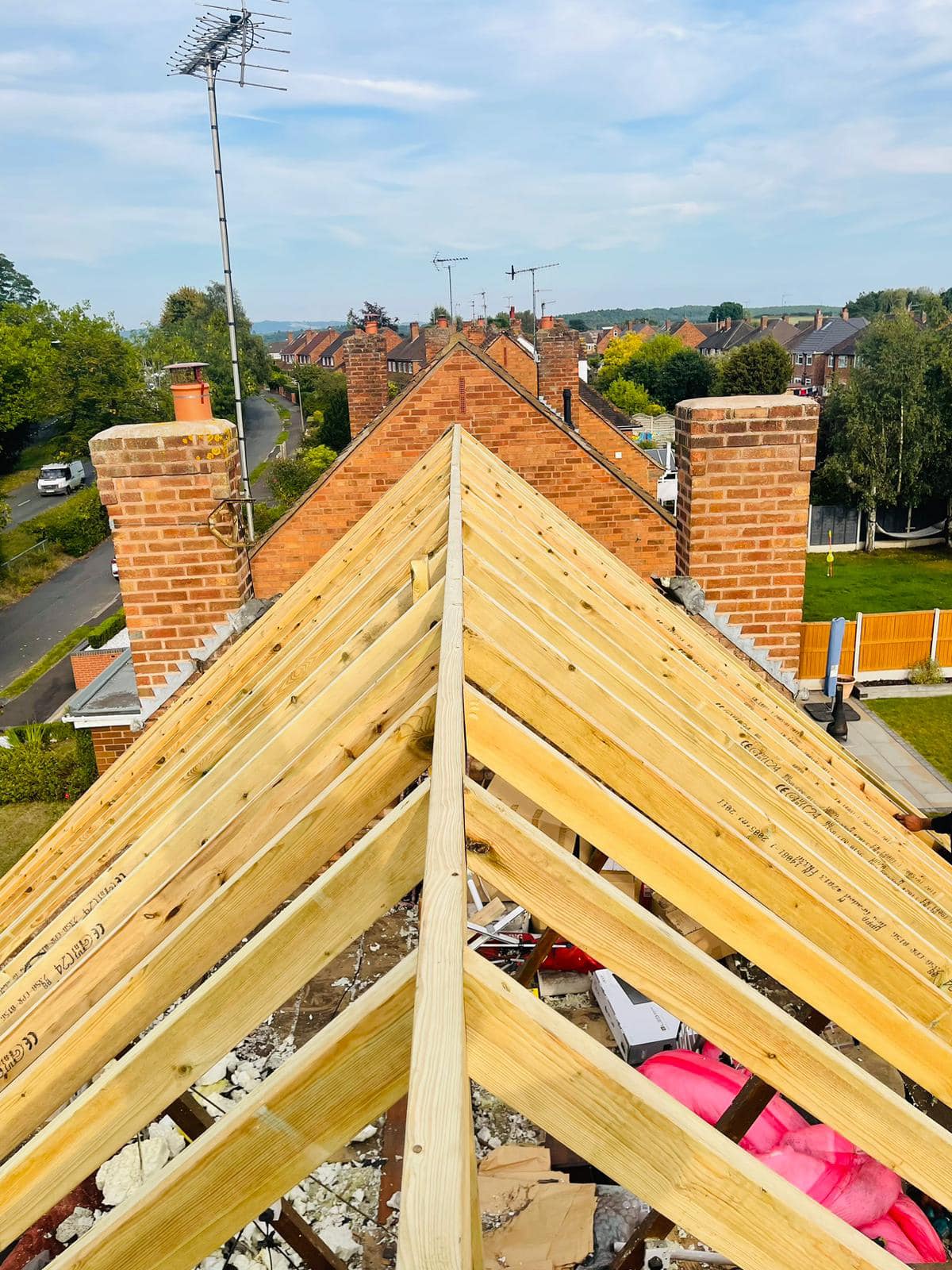 Flat roof replacement in Croydon