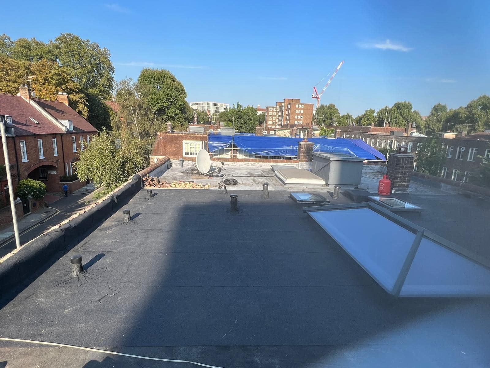 Zinc roofing in Shoreditch