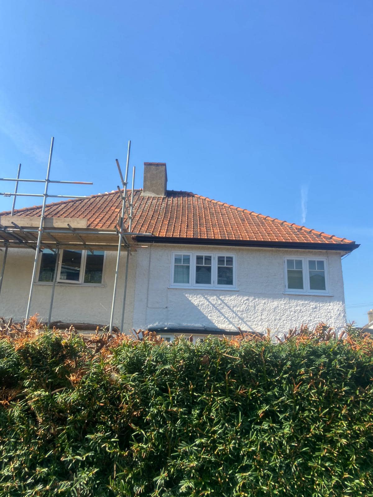 Lead flashing in Westminster