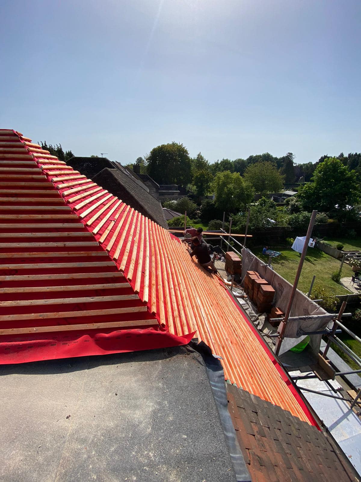 Roof waterproofing in Clapham