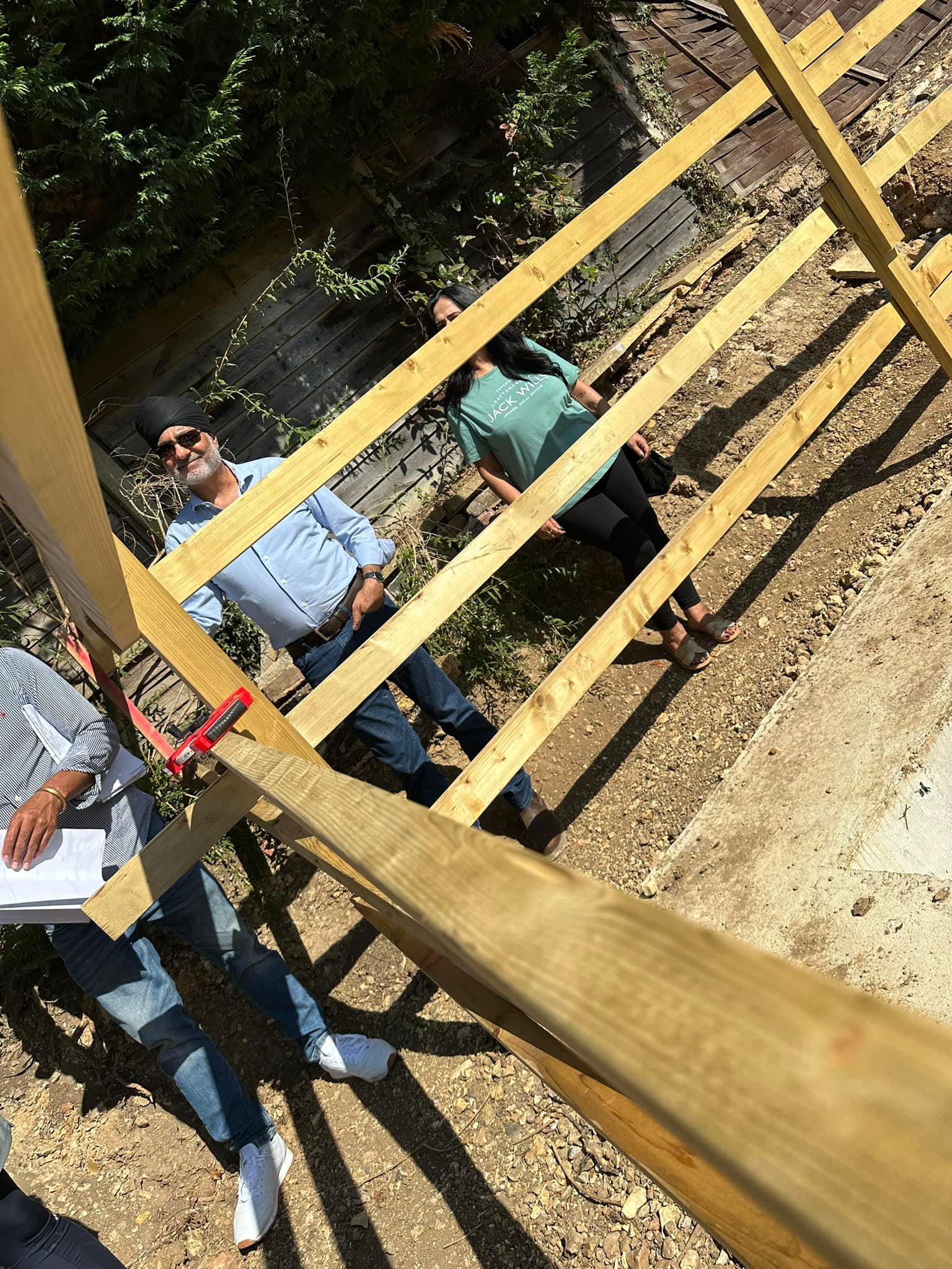 Professional roofers working on a property in London - KS Roof Master