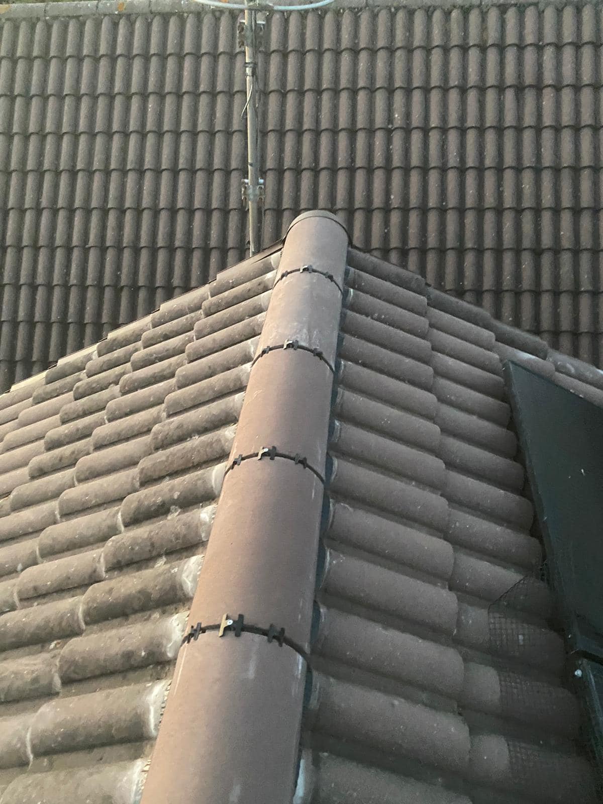 Professional roofers working on a property in London - KS Roof Master