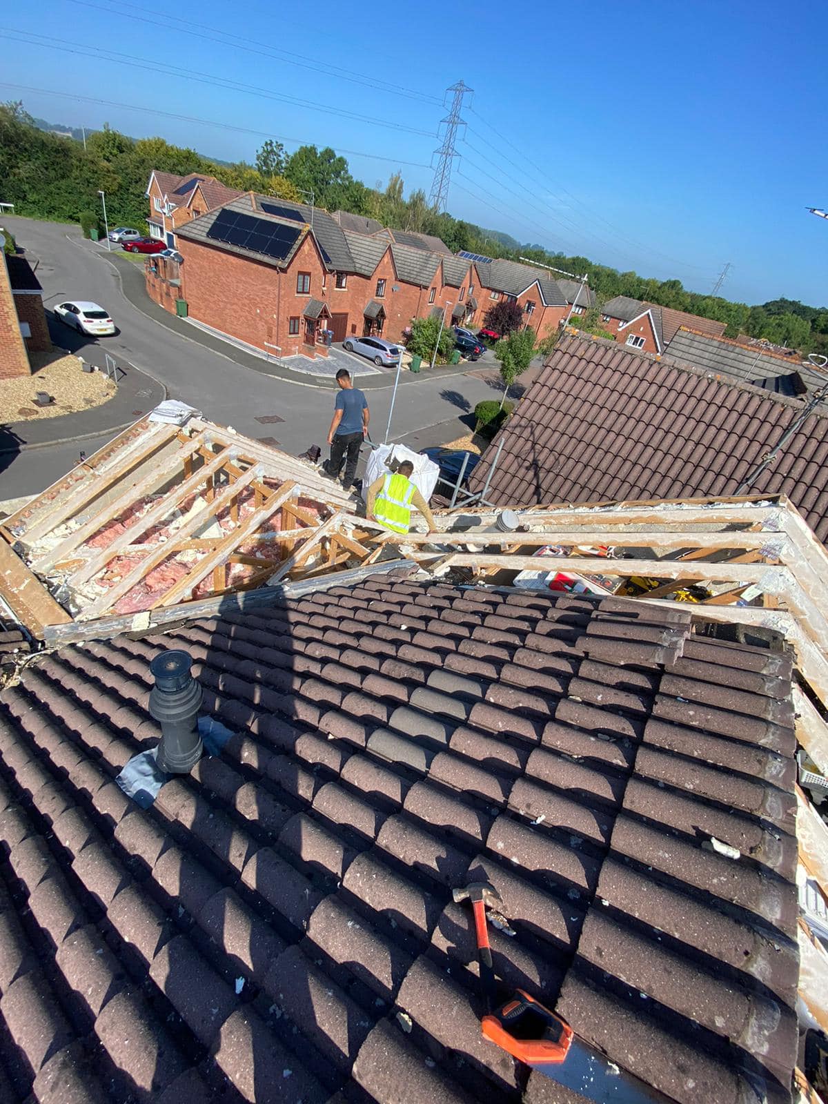 Slate roof restoration in Greenwich