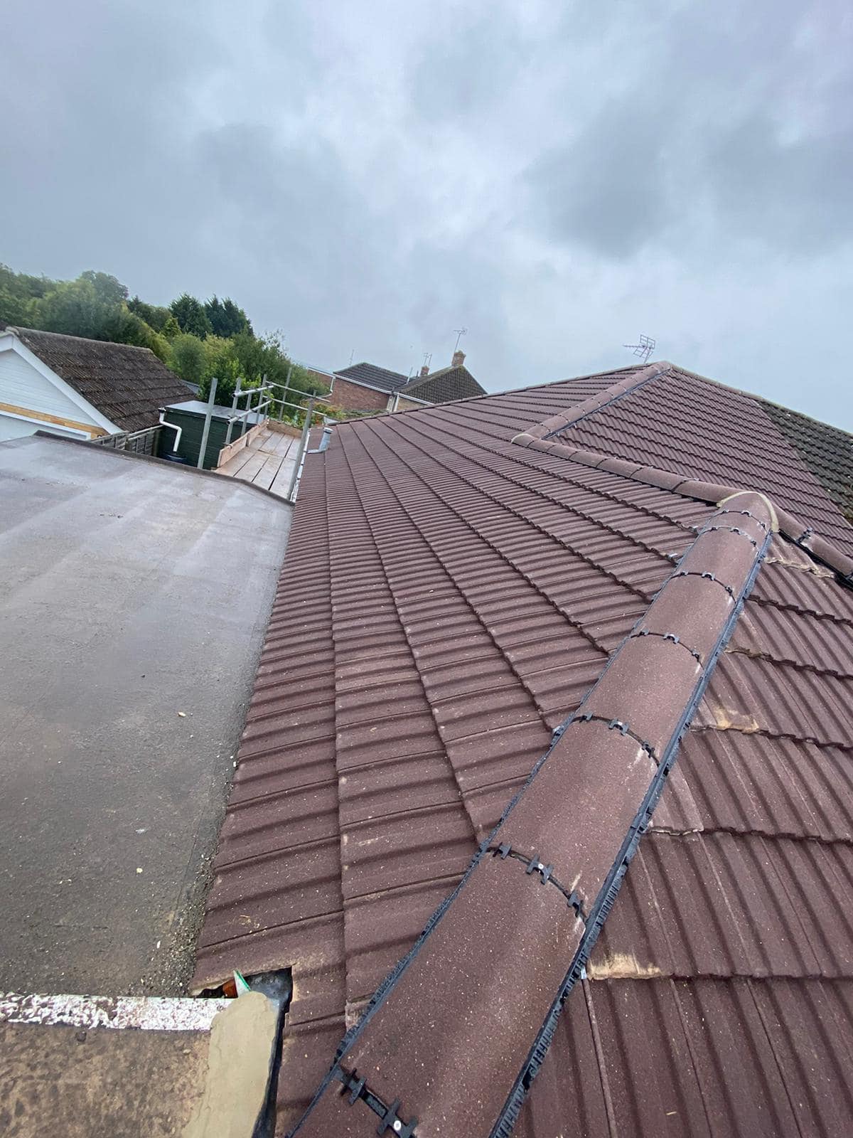 Storm damage repair in Battersea