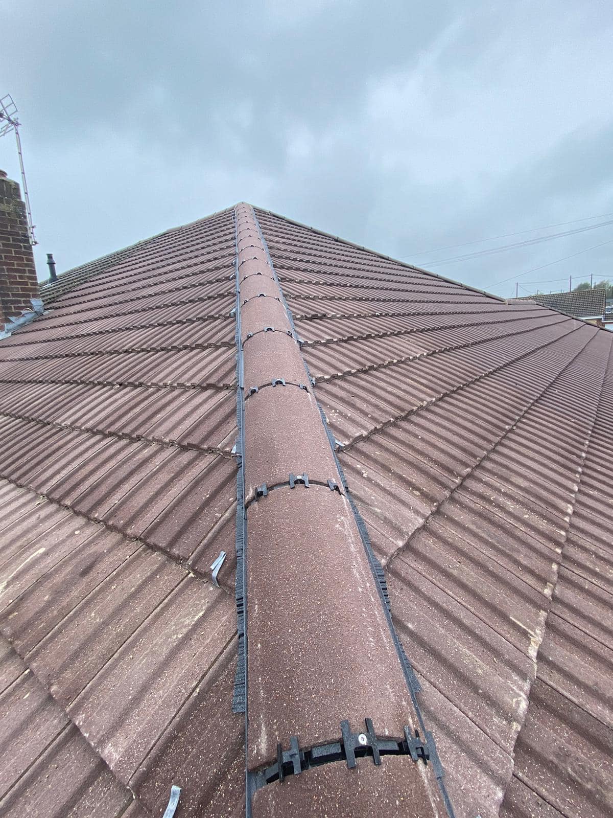 Slate roof restoration in Greenwich