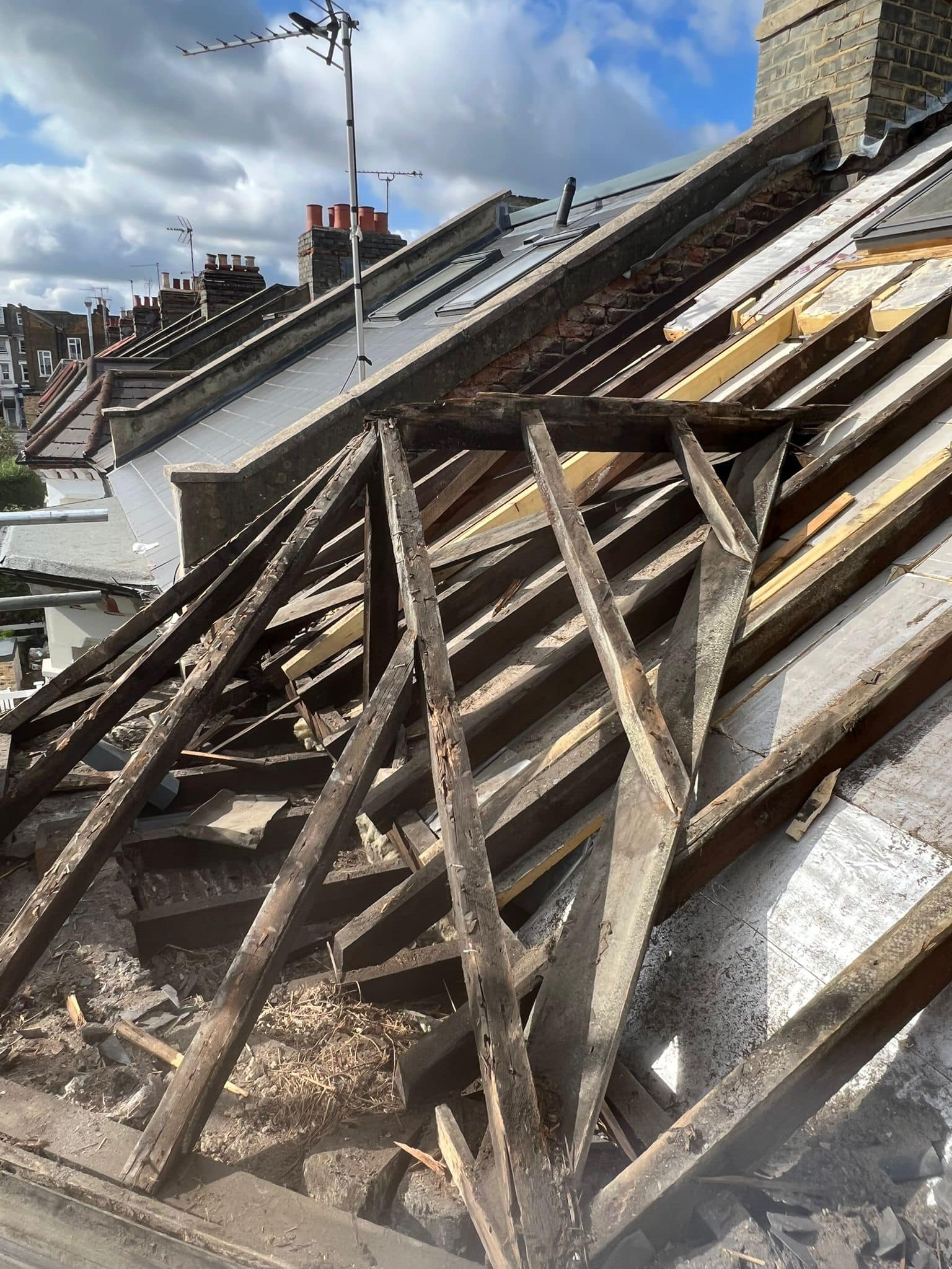 Gutter installation in Chelsea