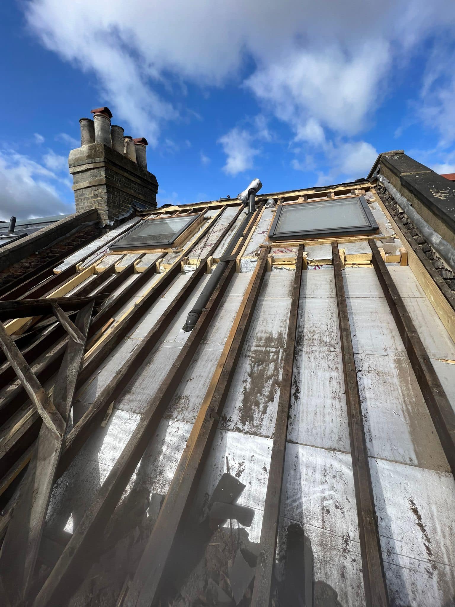 Zinc roofing in Shoreditch
