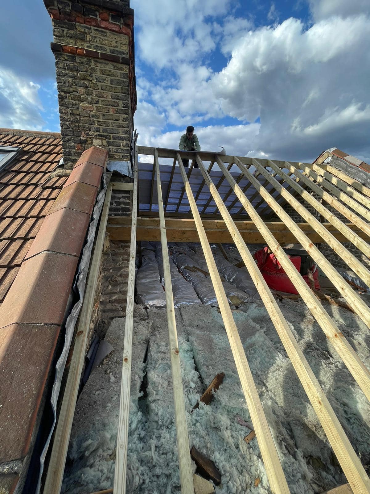 Commercial roof restoration in Canary Wharf