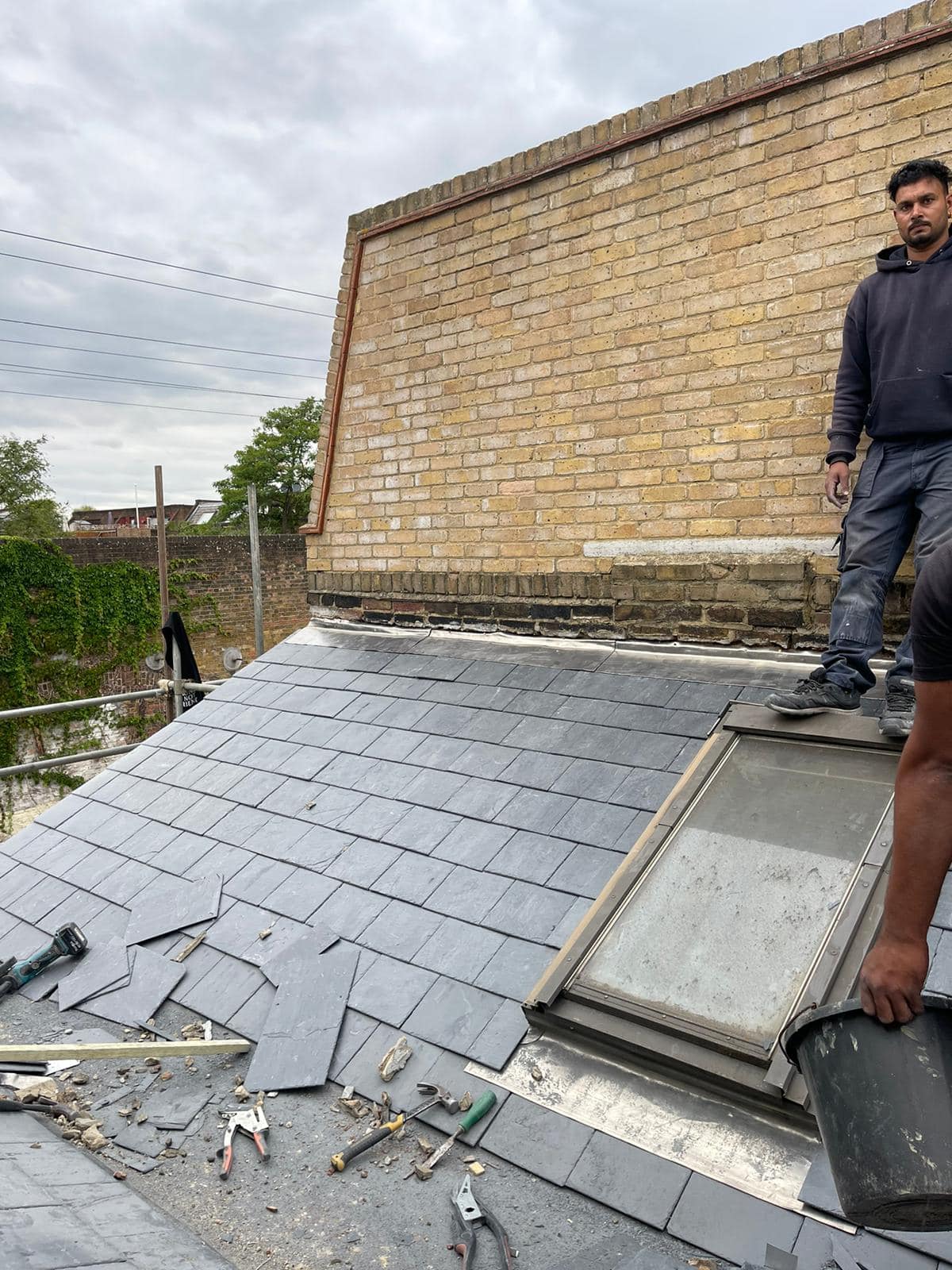 Roof survey in Kensington