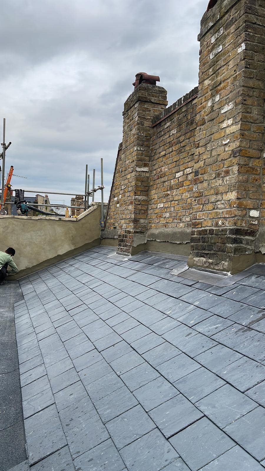 Moss removal in Wimbledon