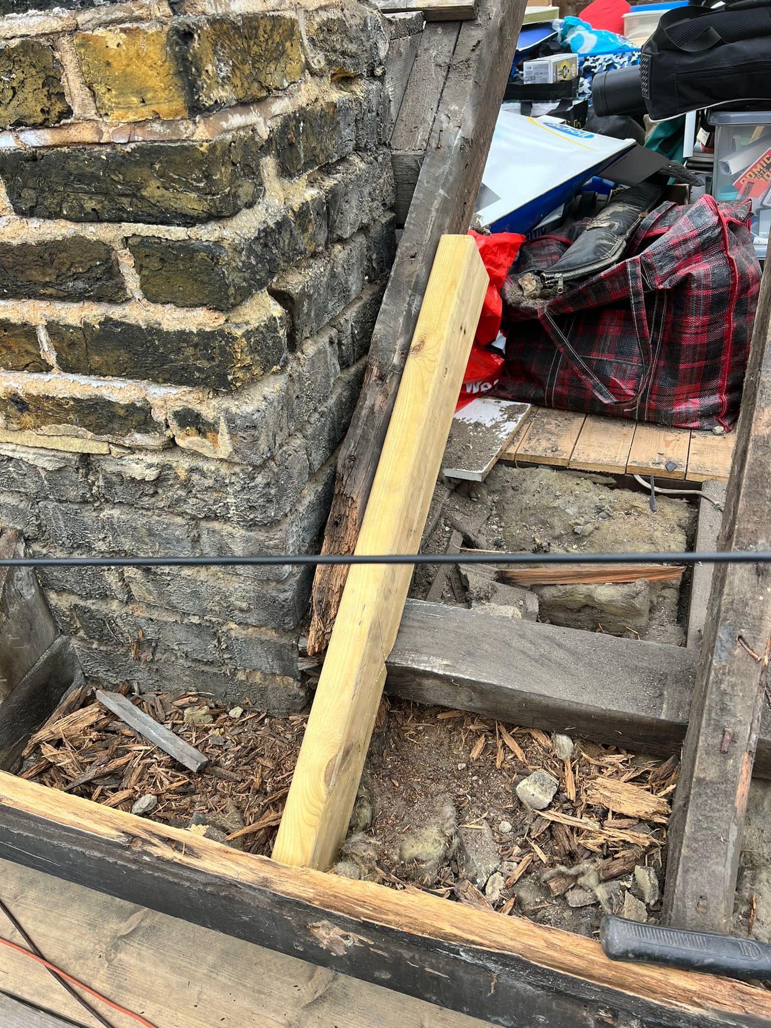 Storm damage repair in Battersea