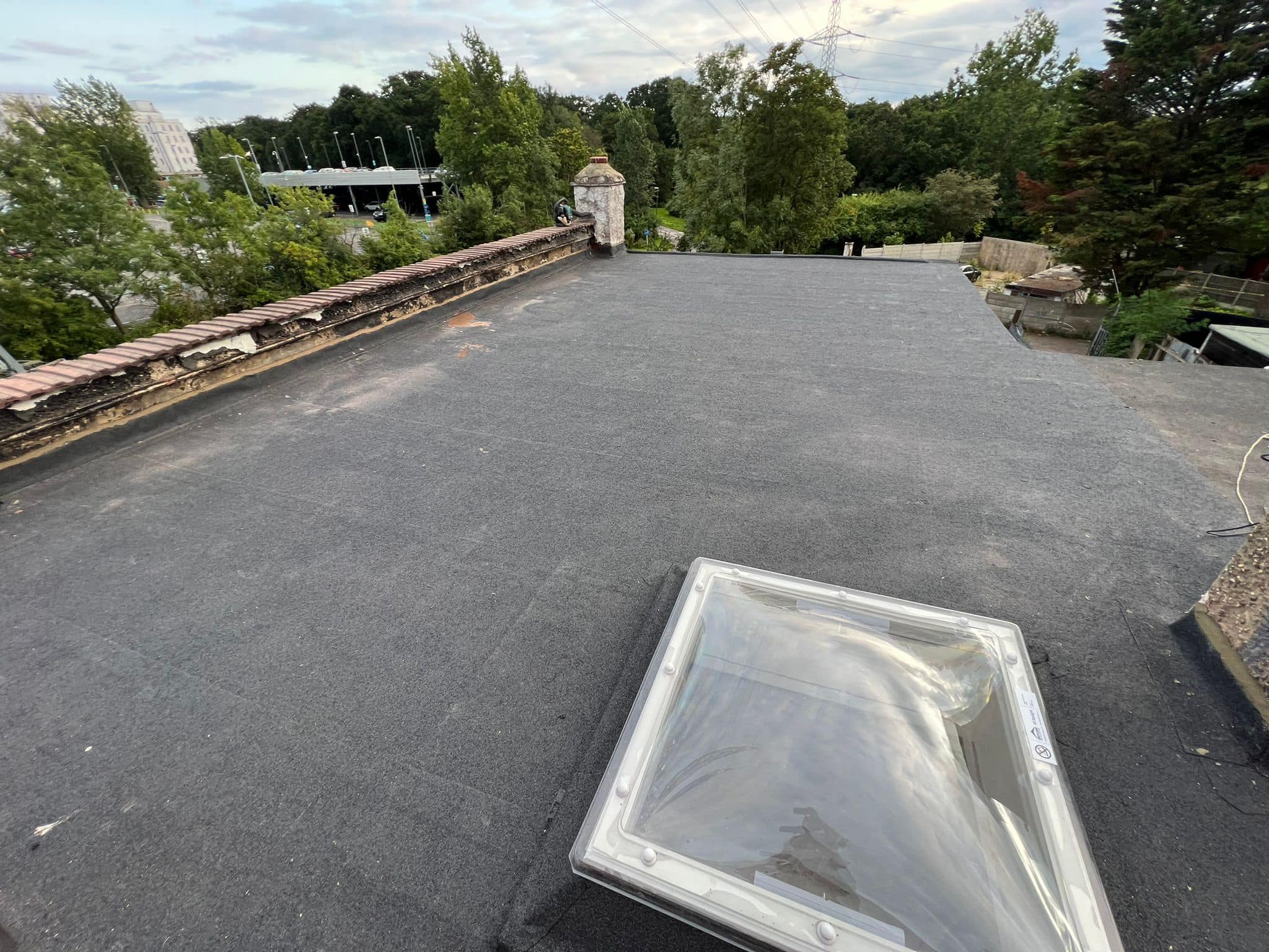 EPDM rubber roof in Stratford