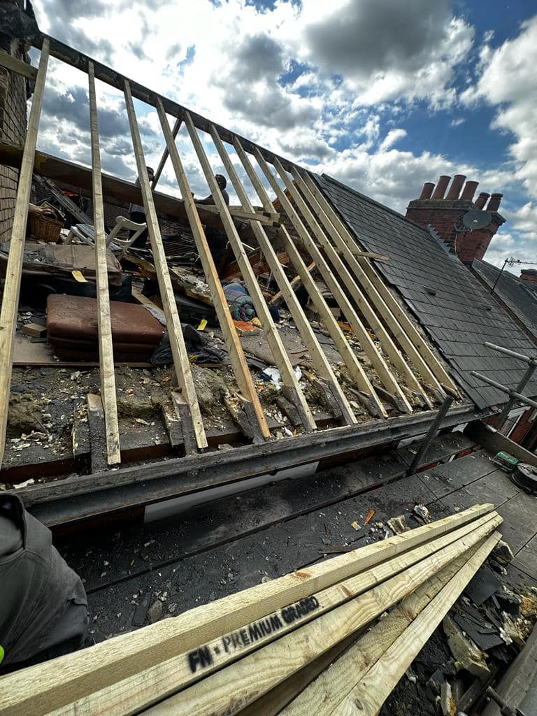 Flat roof replacement in Croydon