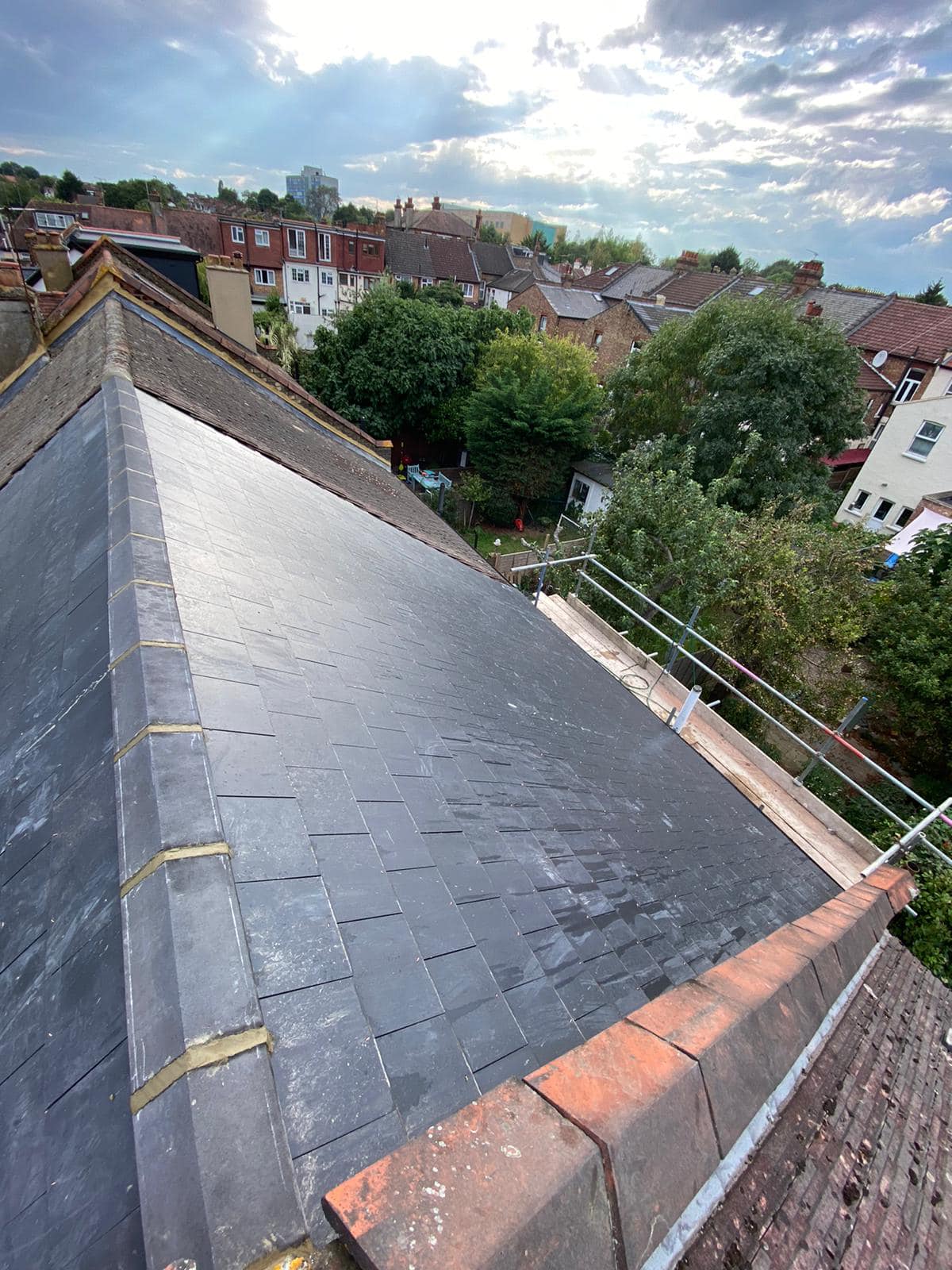 Storm damage repair in Battersea