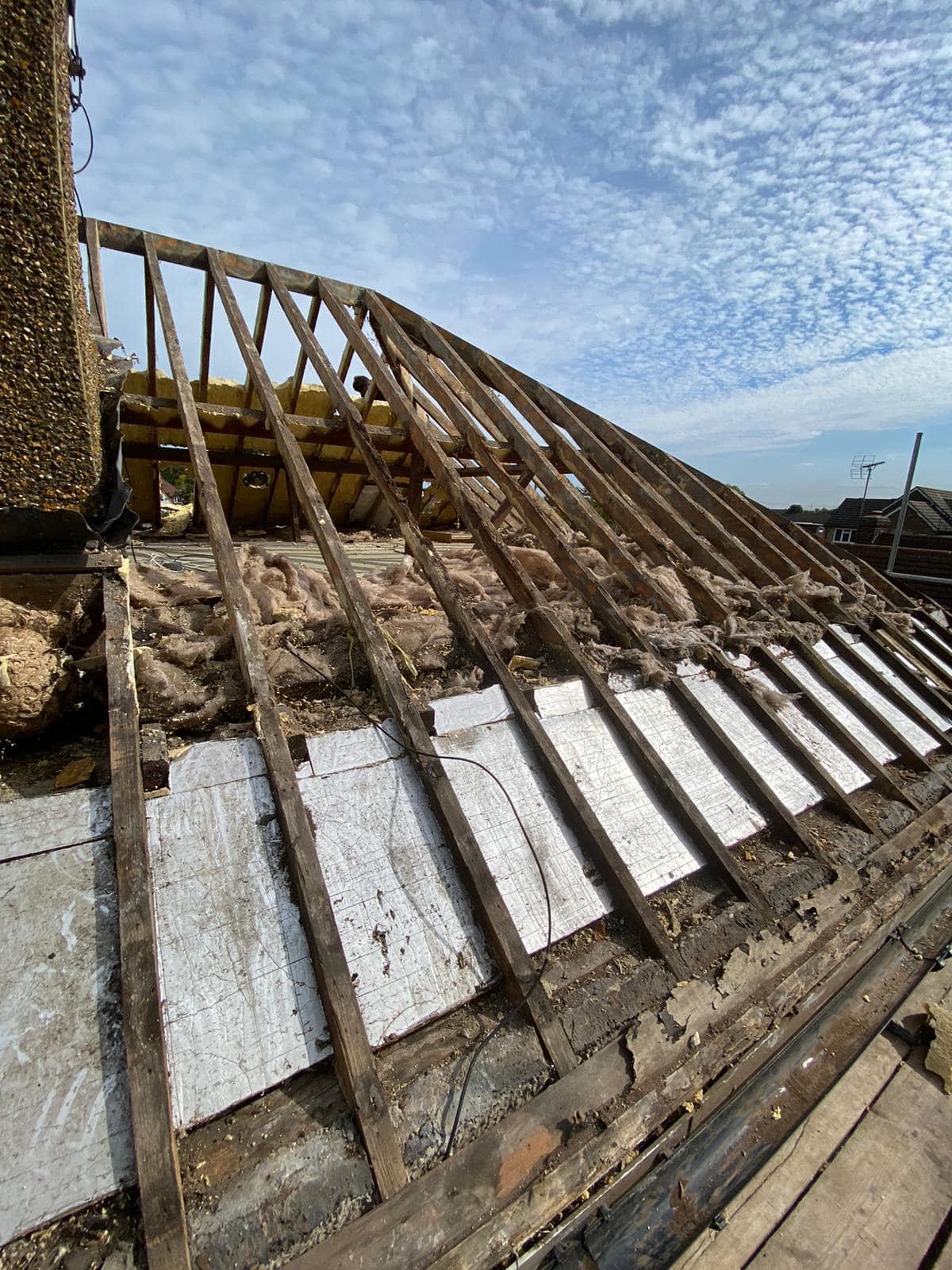 Flat roof replacement in Croydon