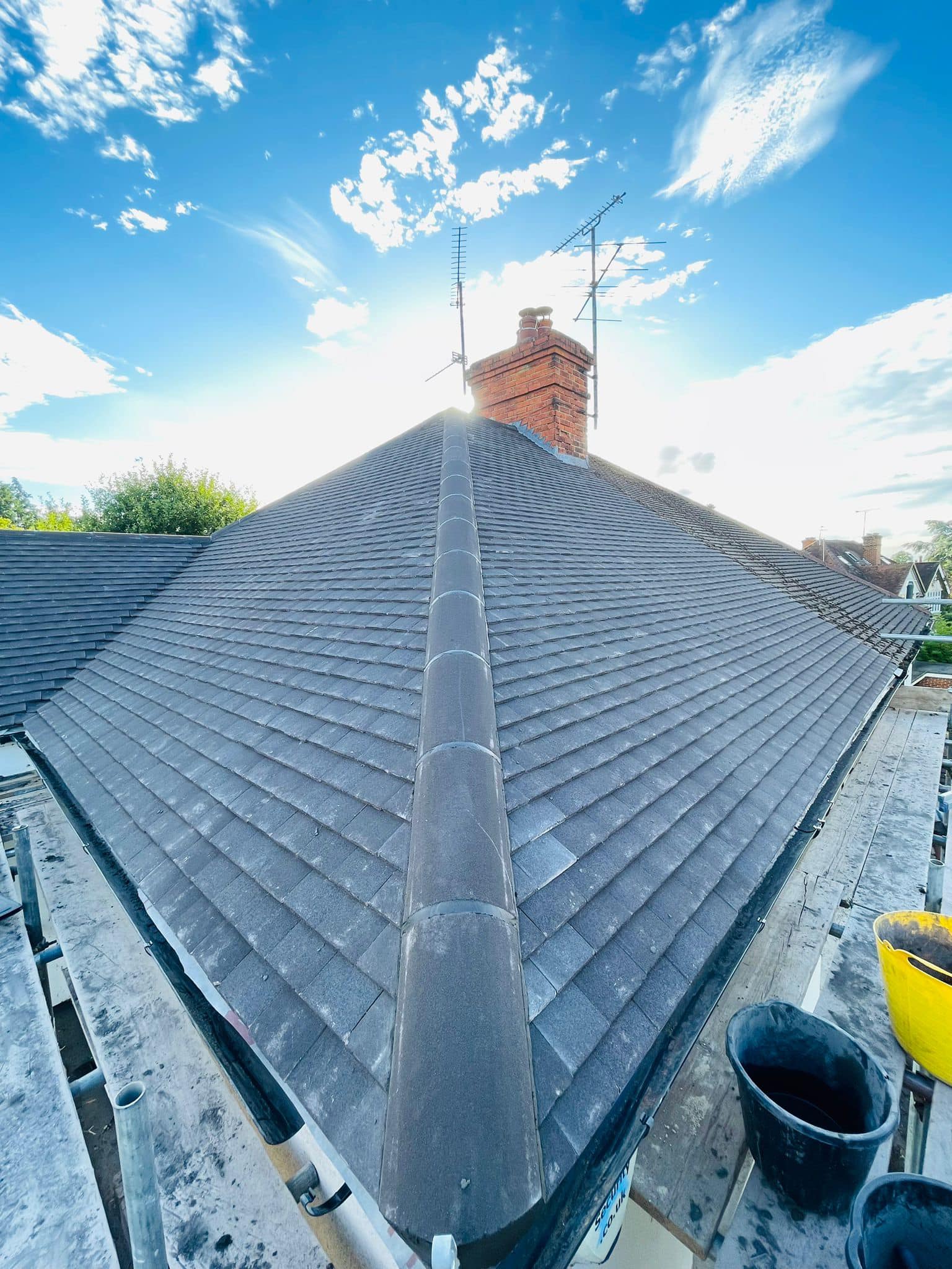 Flat roof replacement in Croydon