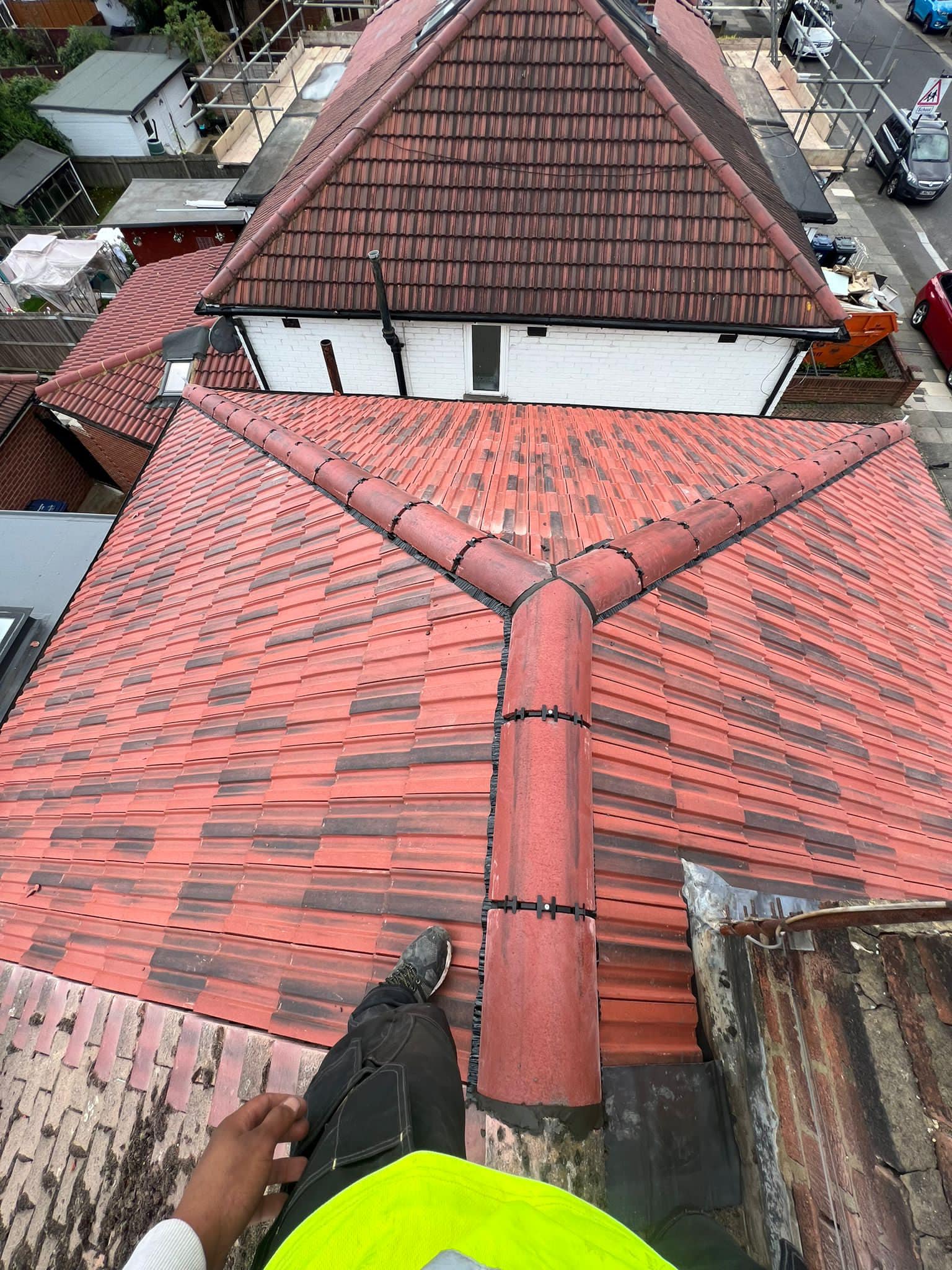 Moss removal in Wimbledon