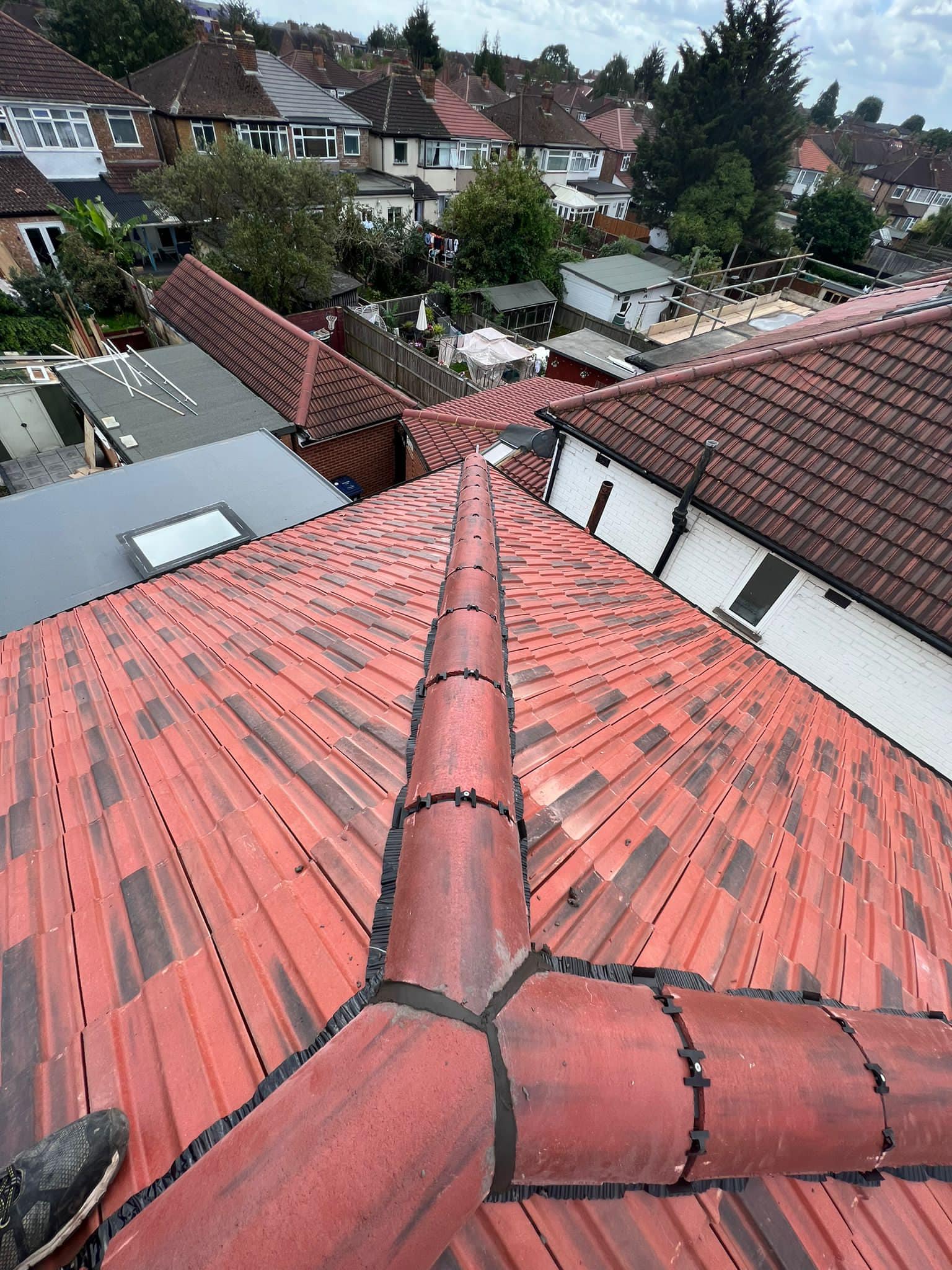GRP fibreglass roof in Peckham