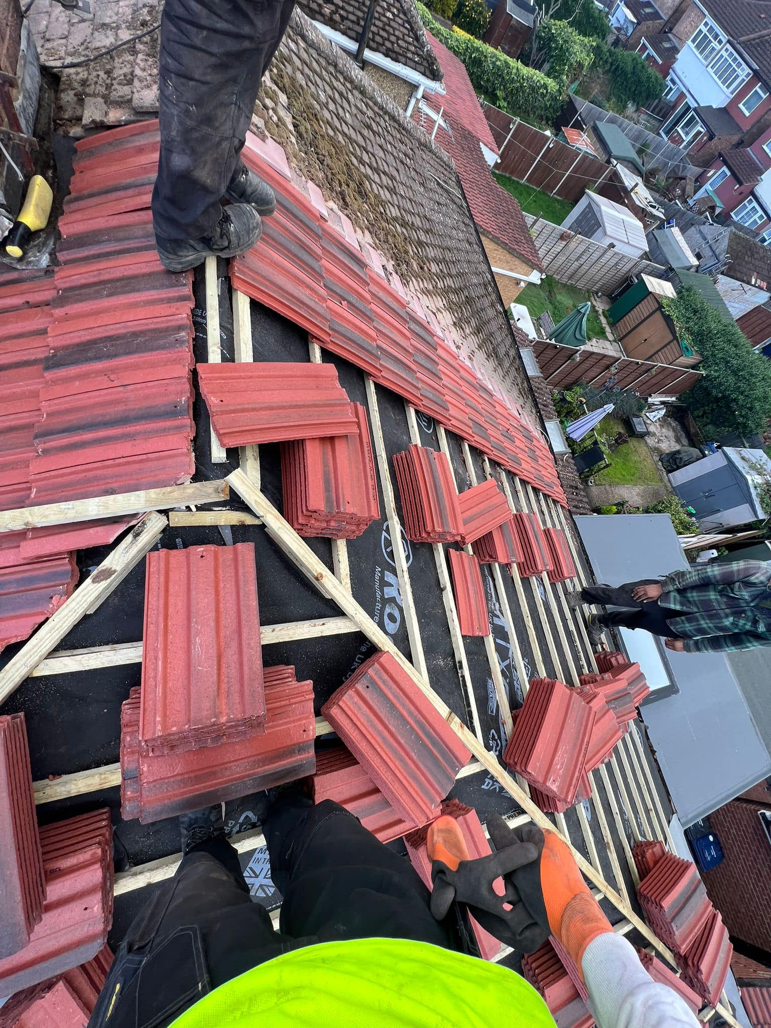 Roof survey in Kensington
