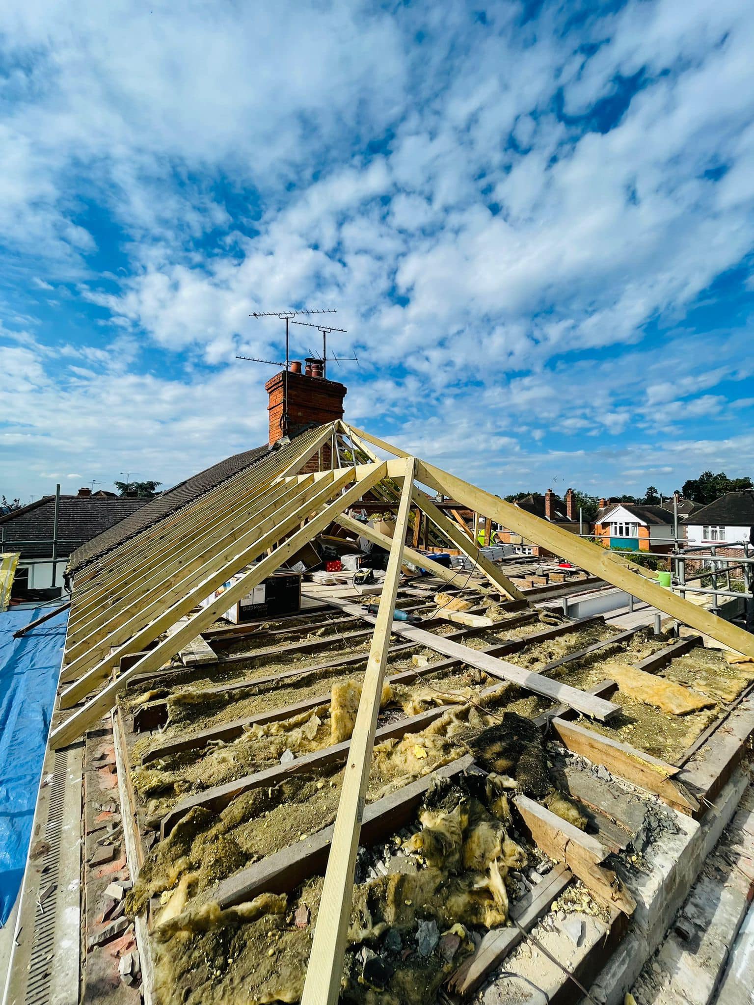 EPDM rubber roof in Stratford