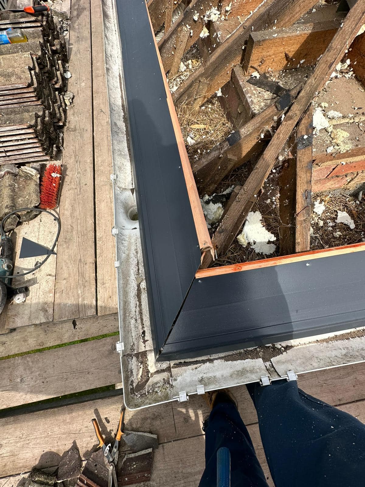 Slate roof restoration in Greenwich
