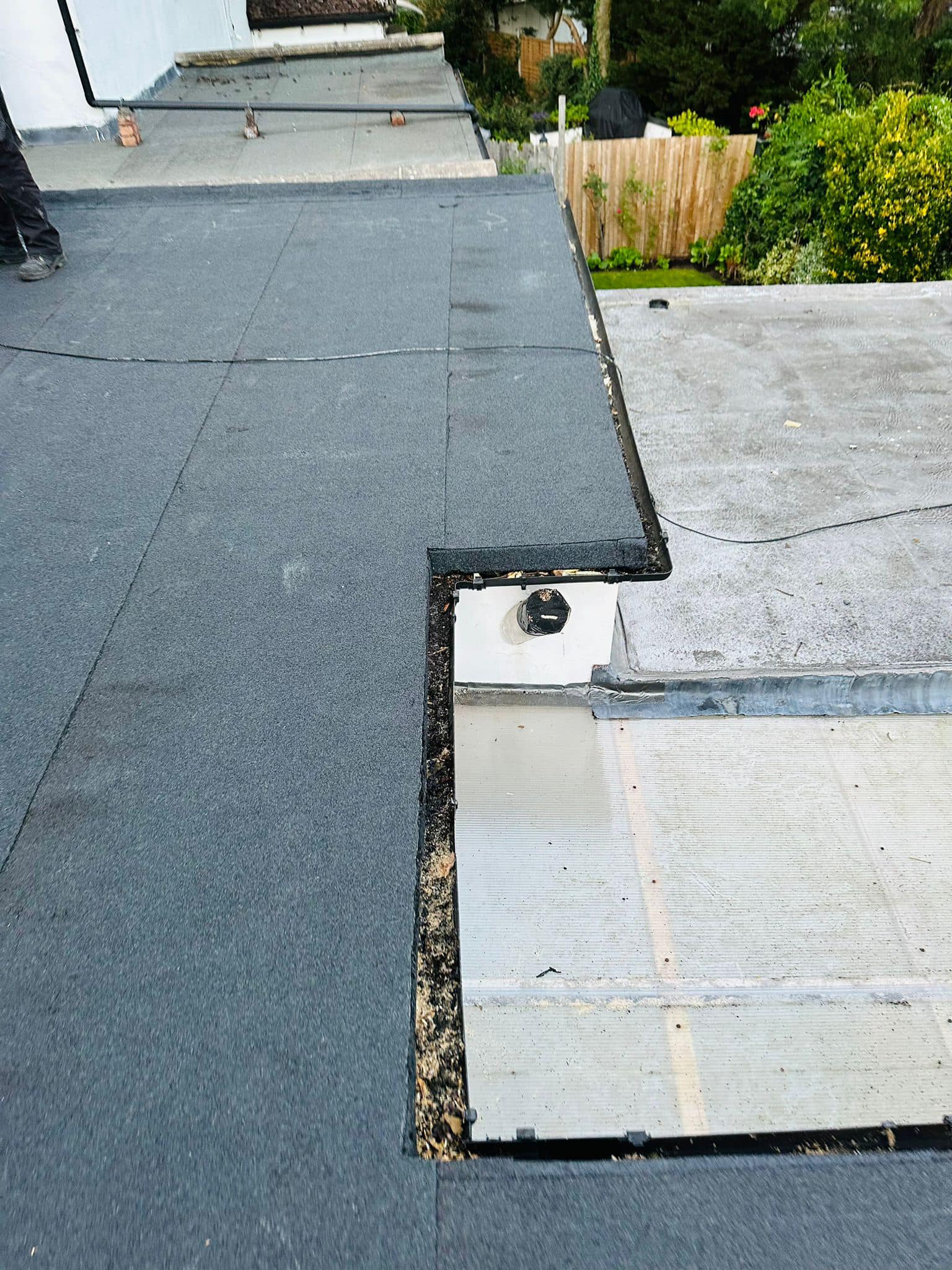 Lead flashing in Westminster