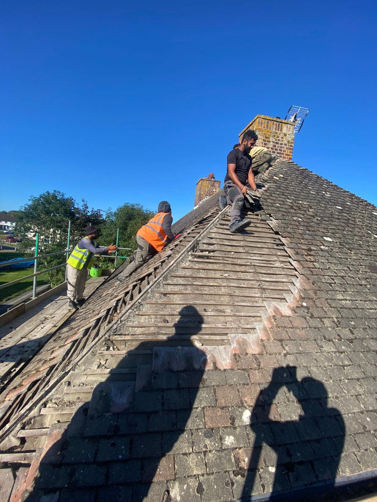 Roof repair completed in Bermondsey, South London