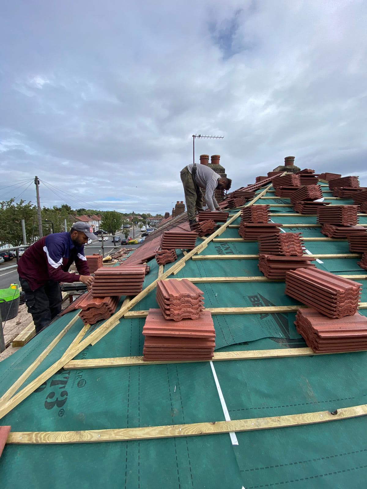 Roof waterproofing in Clapham