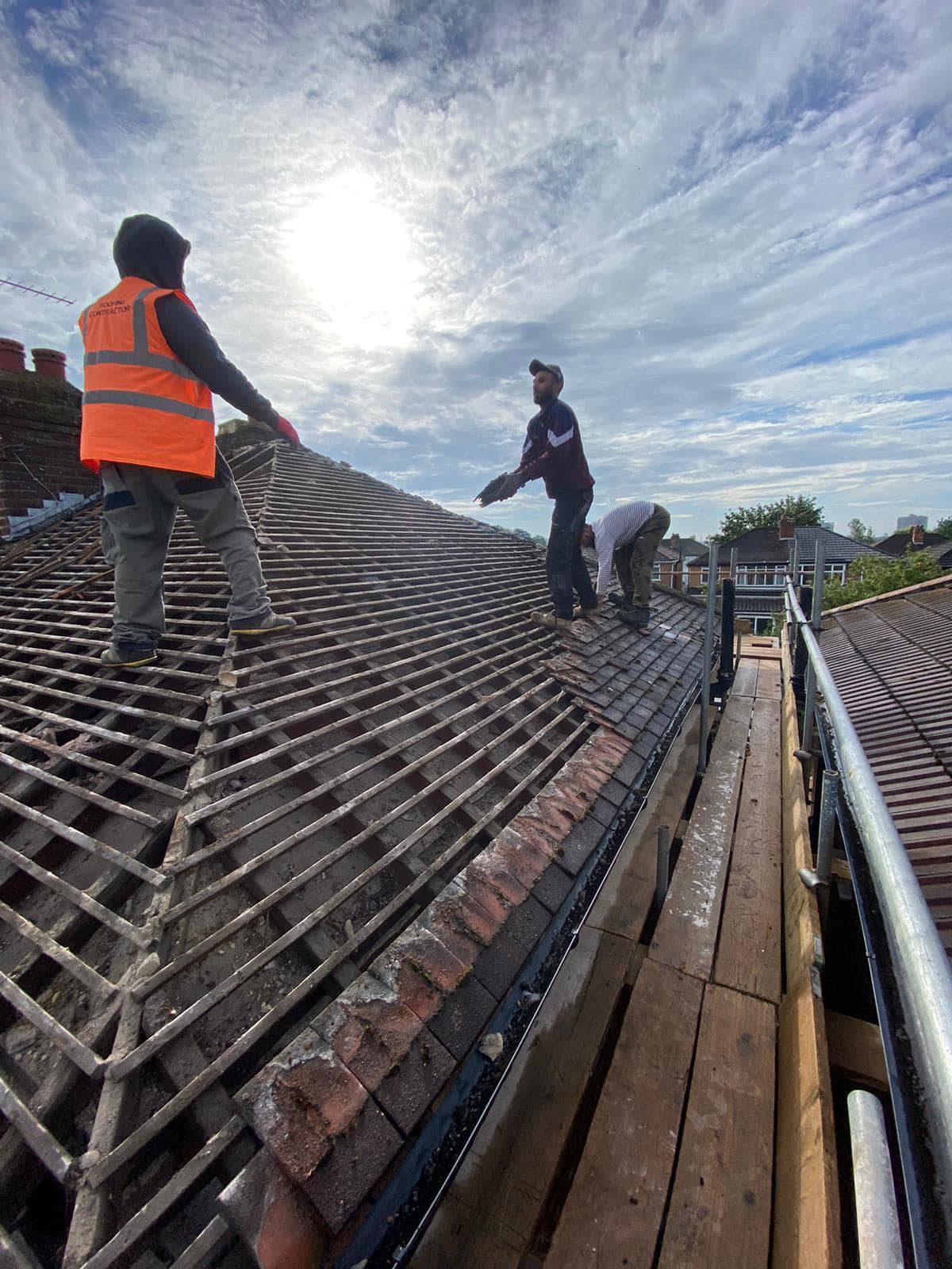 Roof repair completed in Bermondsey, South London