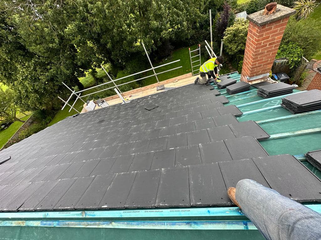 EPDM rubber roof in Stratford