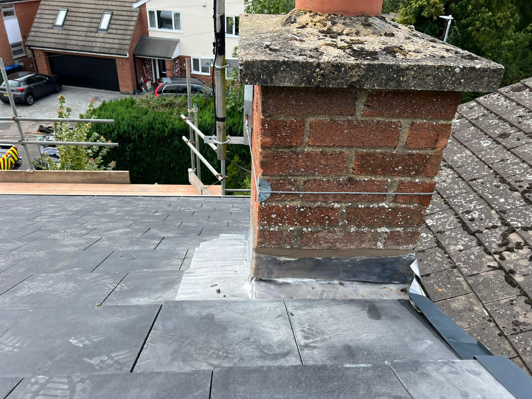 Zinc roofing in Shoreditch