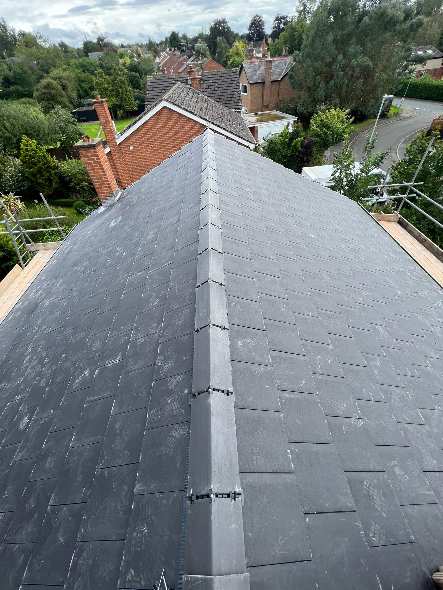 GRP fibreglass roof in Peckham