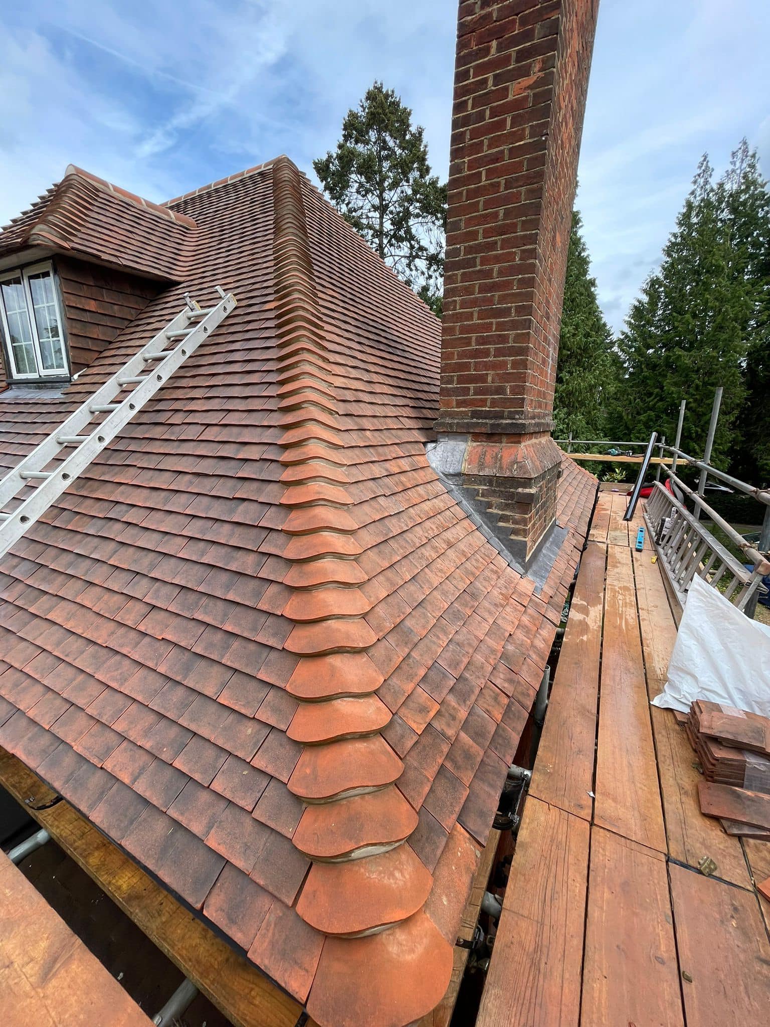 Storm damage repair in Battersea