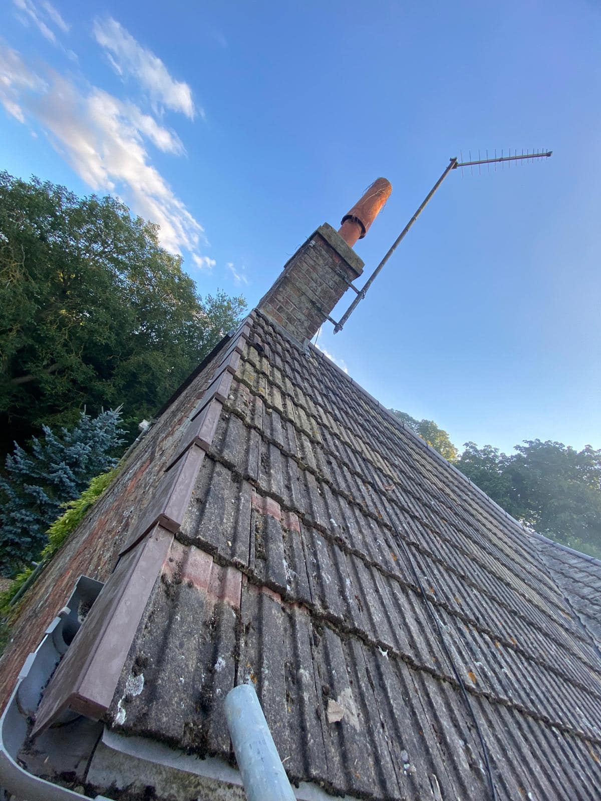 Storm damage repair in Battersea