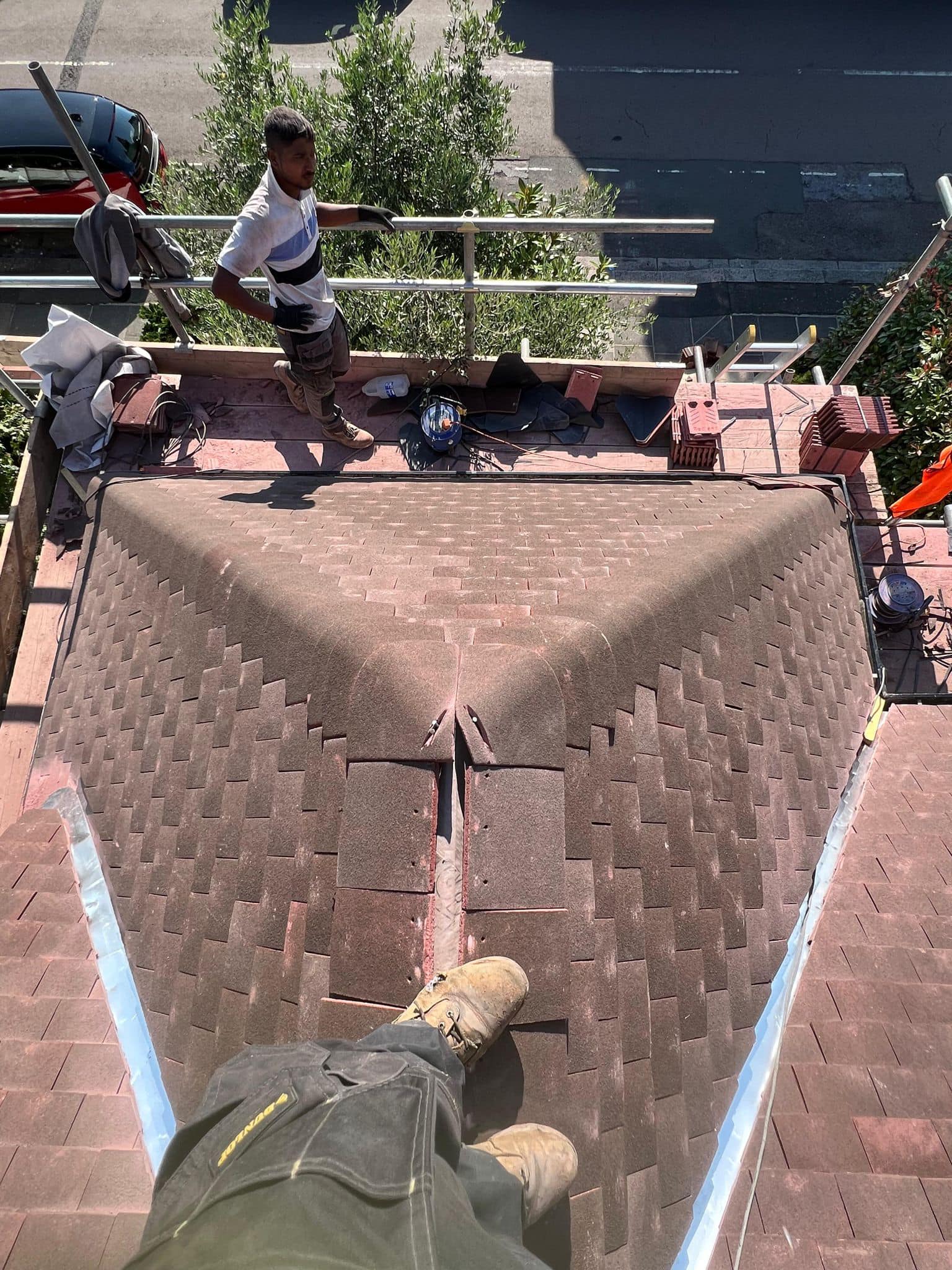 Storm damage repair in Battersea