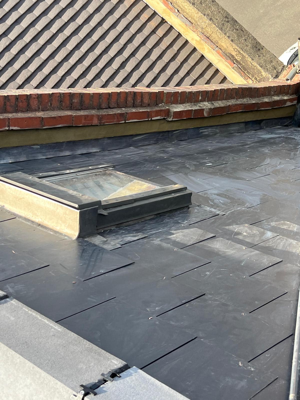 Slate roof restoration in Greenwich
