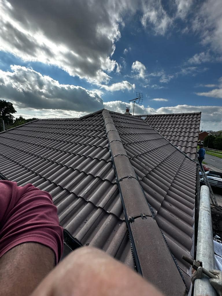 Slate roof restoration in Greenwich
