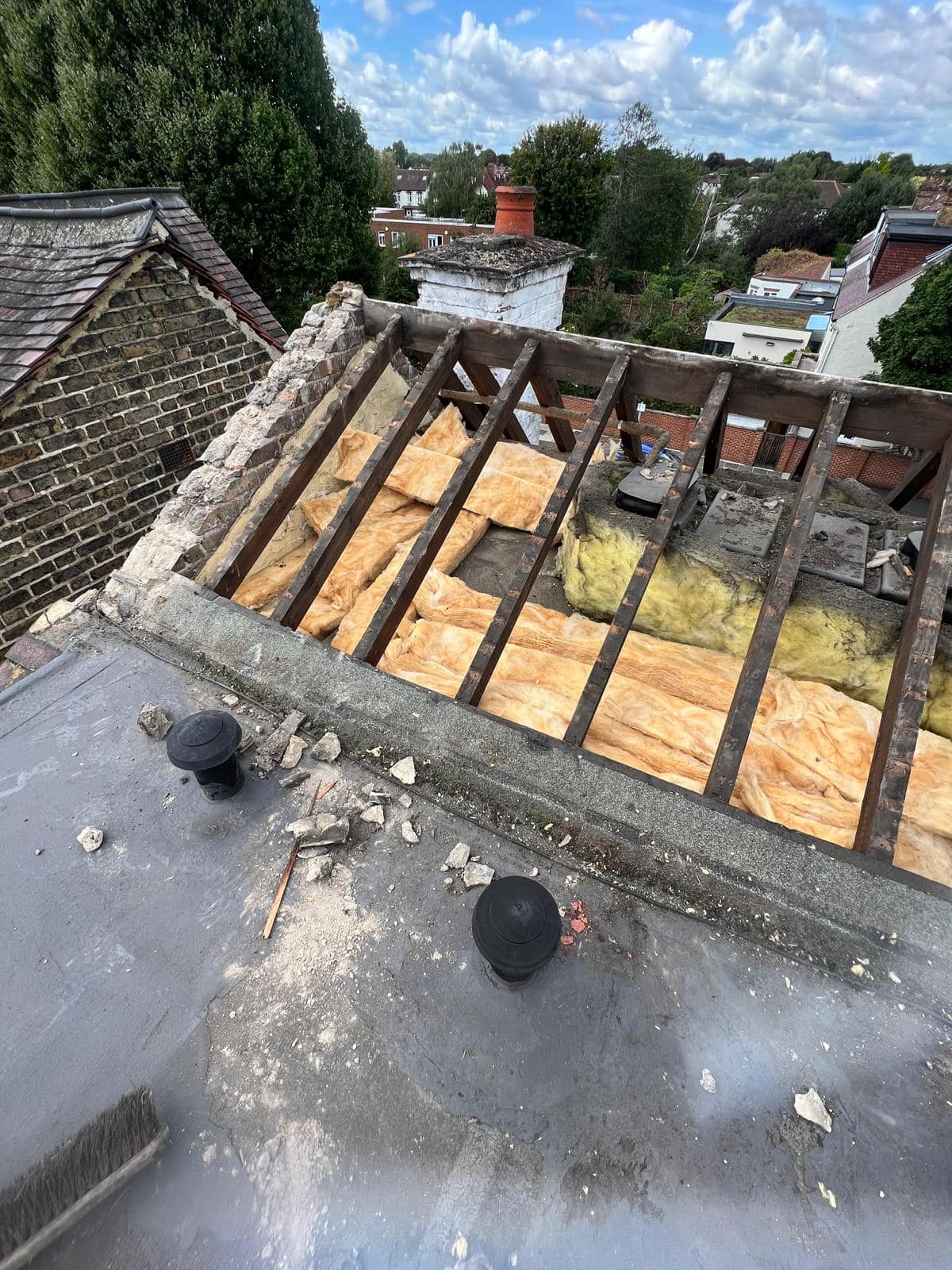 EPDM rubber roof in Stratford